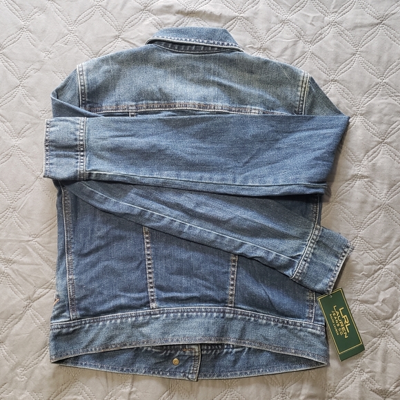 Ralph Lauren Denim Jacket NWT $139 retail - Picture 5 of 8